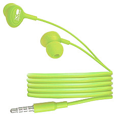 XO earphones, S6 Candy music, Green..