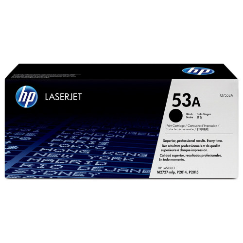 Laser Cartridge HP Q7553A black