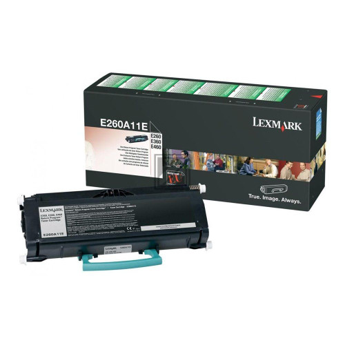 Cartuș toner Lexmark E260/360/460 negru 3,5k