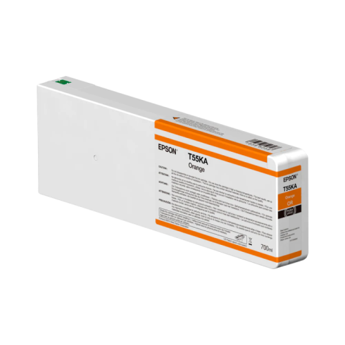 Cartuș de cerneală Epson T55KA00 UltraChrome HDX/HD 700ml, Portocaliu / C13T804A00