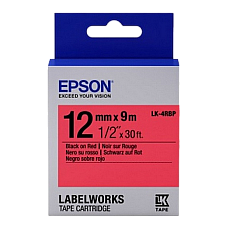 Tape Cartridge EPSON LK4RBP; 12mm/9..