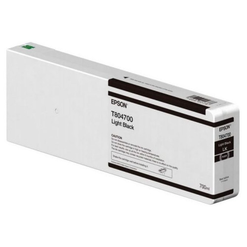 Ink Cartridge Epson T804700 UltraChrome HDX/HD 700ml, Light Black