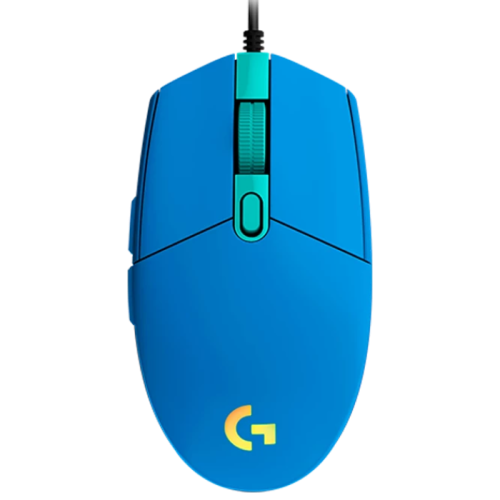 Gaming Mouse Logitech G203 Lightsync, 200-8000 dpi, 6 buttons, 85g, 1000Hz, Ambidextrous, Onboard me
