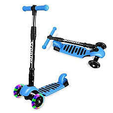 YKS: Foldable scooter 6+, Blue..