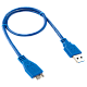 Cable Micro  USB3.0,  Micro B - AM,..