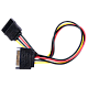 Cable SATA power extention cable, 0..