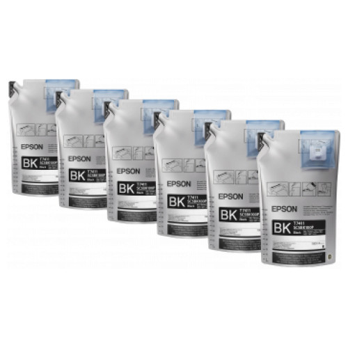 SALE__Ink Cartridge Epson UltraChrome DS HDBlack T741X00(1Lx6packs)