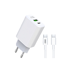 Wall Charger XO, PD20W/QC3.0 18W, L..