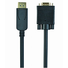 Cable  DP to VGA 1.8m  Cablexpert, ..