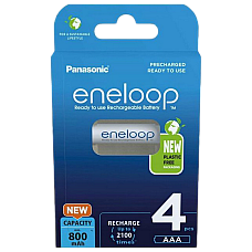 AAA  Eneloop 800mAh, Blister*4, Pan..