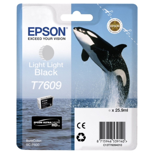 Ink Cartridge Epson T760 SC-P600 Light Black, C13T76094010