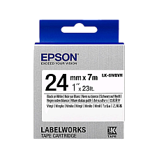 Tape Cartridge EPSON LK-6WBVN; 24mm..