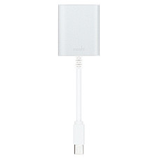 Adapter MOSHI MiniDP M to VGA F, Wh..