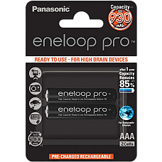 AAA  Eneloop PRO 930mAh, Blister*2,..