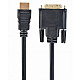 Cable HDMI to DVI  4.5m Cablexpert,..