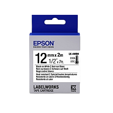 Tape Cartridge EPSON LK4WBH; 12mm/2..
