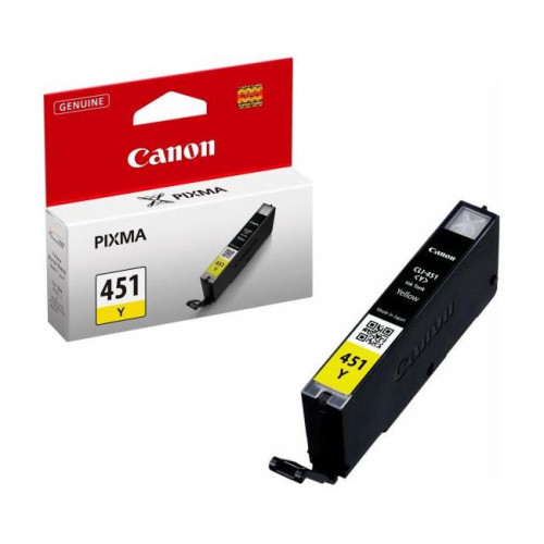 Ink Cartridge for Canon CLI-451, yellow Compatible