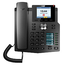 Fanvil X4 Black, VoIP phone, Colour..