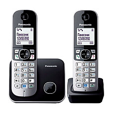 DECT Panasonic KX-TG6812UAB, Black..