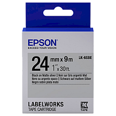 Tape Cartridge EPSON LK6SBE; 24mm/9..