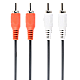 Cable RCA*2 - RCA*2,  1.8m, Cablexp..