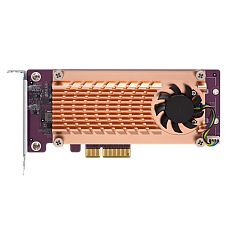 QNAP Dual M.2 PCIe SSD expansion ca..