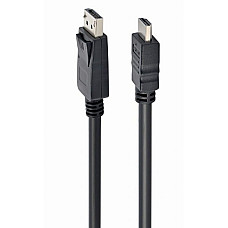 Cable  DP to HDMI  1.8m Cablexpert,..