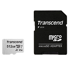 512GB MicroSD (Class 10) UHS-I (U3)..