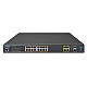 16-port Gigabit  Managed PoE+ Switc..