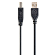 Cable USB, AM/BM,  1.0 m, USB2.0  C..