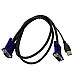 D-Link 1.8M 2 IN 1 USB KVM CABLE, D..