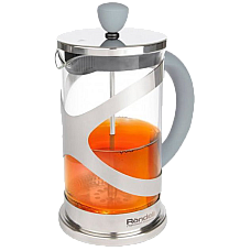 French Press Coffee Tea Maker Ronde..