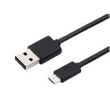 Micro-USB Cable Xpower, Nylon, Blac..
