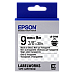 Tape Cartridge EPSON LK3TBN; 9mm/9m Transparent, Black/Clear, C53S653004