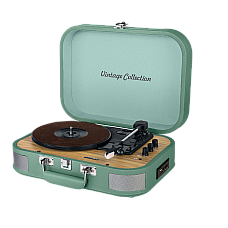 Vinyl Turntable MUSE MT-201 WG, Gre..