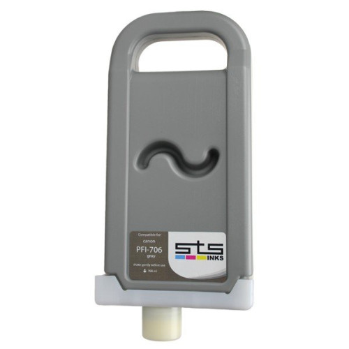 Cartuș de cerneală Canon PFI-706GY, gri, 700 ml pentru seriile iPF84xx și iPF94xx