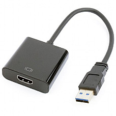 Adapter USB 3.0 male to HDMI female..