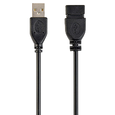 Cable USB, USB AM/AF, 4.5 m, USB2.0..