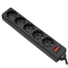 Surge Protector 5 Sockets,  1.8m, U..