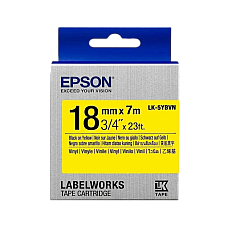 Tape Cartridge EPSON LK-5YBVN; 18mm..
