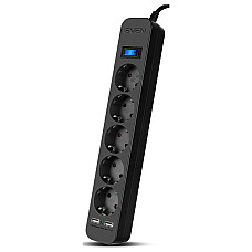 Surge Protector 5 Sockets,  5.0m,  ..