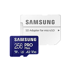 256GB MicroSD (Class 10) UHS-I (U3)..