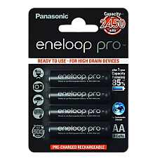 AA  Eneloop PRO 2500mAh, Blister*4,..
