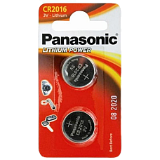 CR2016, Blister*2, Panasonic, CR-20..