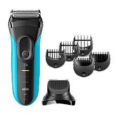 Shaver Braun 3010 BT WD Blue..