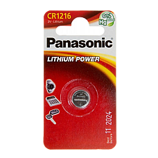 CR1216, Blister*1, Panasonic, CR-12..