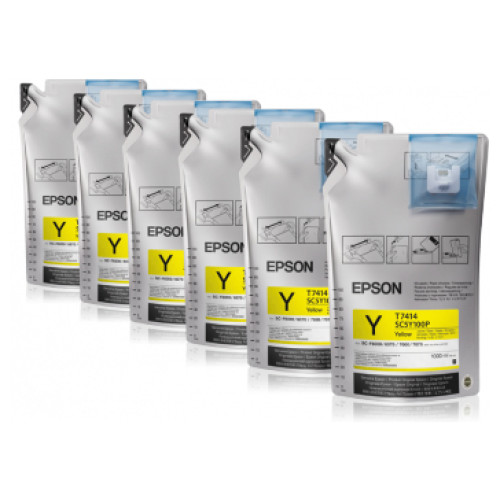 SALE__Ink Cartridge Epson UltraChrome DS Yellow T741400 (1Lx6packs)
