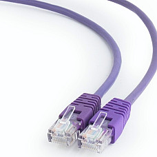 Patch Cord Cat.6/FTP,  0.25m, Purpl..
