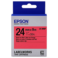 Tape Cartridge EPSON LK6RBP; 24mm/9..