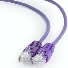 Patch Cord Cat.6/FTP,  0.5m, Purple..